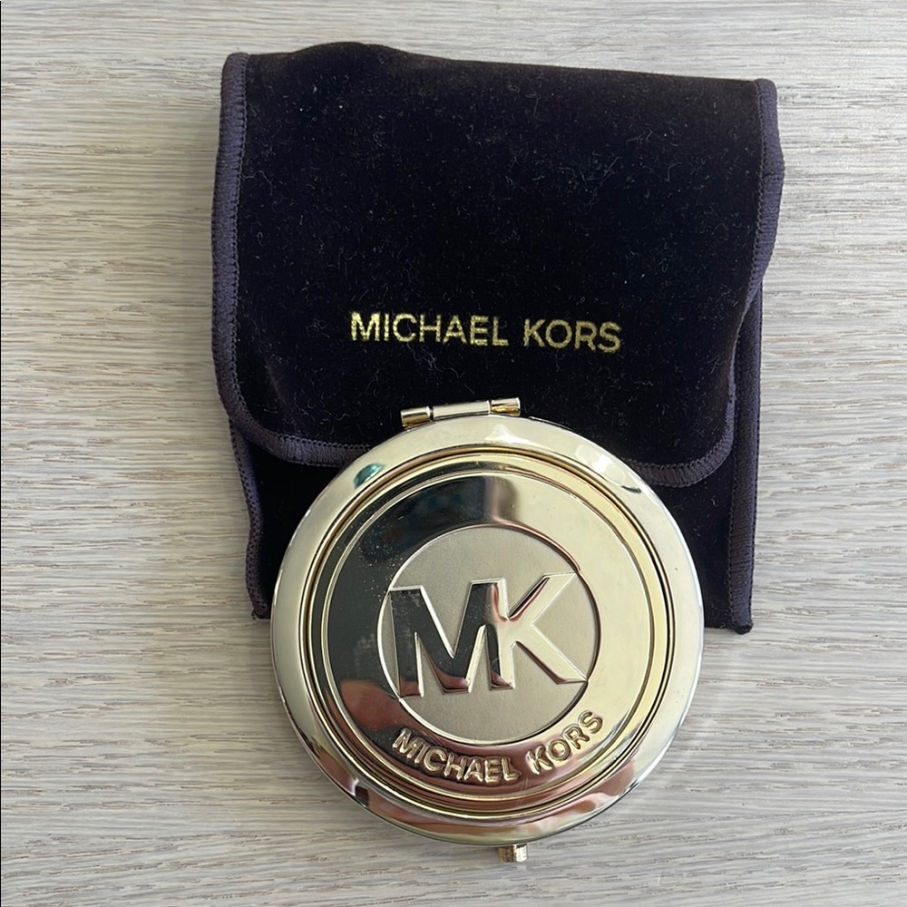 Michael Kors Gold Compact Mirror